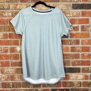 *FLAW* The North Face Gray Flashdry T Shirt Womens Large